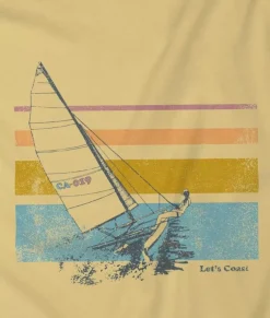 Women Nayked Apparel T-Shirts>Women'S Ridiculously Soft Midweight Graphic Tee | Let'S Coast