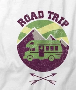 Women Nayked Apparel Tops>Women'S Ridiculously Soft Graphic Tee | Road Trip
