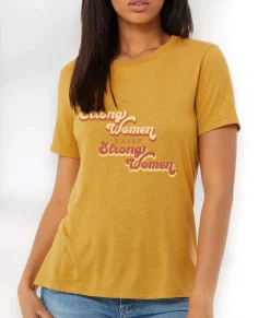 Women Nayked Apparel T-Shirts>Women'S Ridiculously Soft Lightweight Graphic T-Shirt | Strong Women