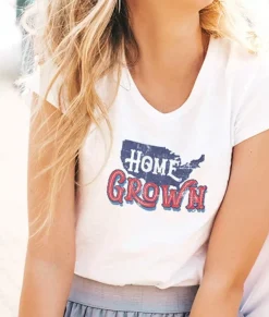 Women Nayked Apparel T-Shirts>Women'S Ridiculously Soft Lightweight Graphic Tee | Homegrown