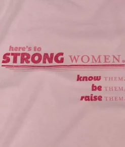 Women Nayked Apparel Tops>Women'S Ridiculously Soft Go-To Graphic Tee | Here'S To Strong Women