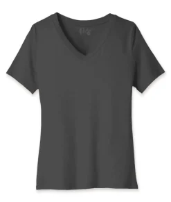 Women Nayked Apparel Tops>Women'S Ridiculously Soft Relaxed Fit 100% Cotton V-Neck T-Shirt