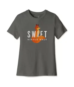 Women Nayked Apparel T-Shirts>Women'S Ridiculously Soft Relaxed Fit 100% Cotton Graphic T-Shirt | Swift Single Malt