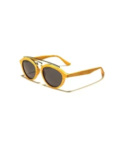 Women Nayked Apparel Accessories>Women'S Round Wood Sunglasses, Lifetime Guarantee