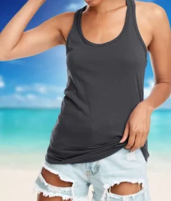 Women Nayked Apparel Tops>Women'S Soft Classic Racerback Tank Top