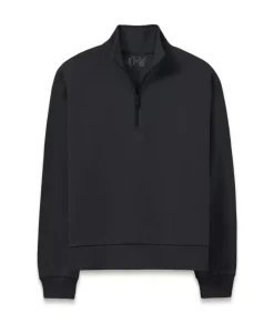 Women Nayked Apparel Athleisure>Women'S Soft Eco Friendly Quarter-Zip