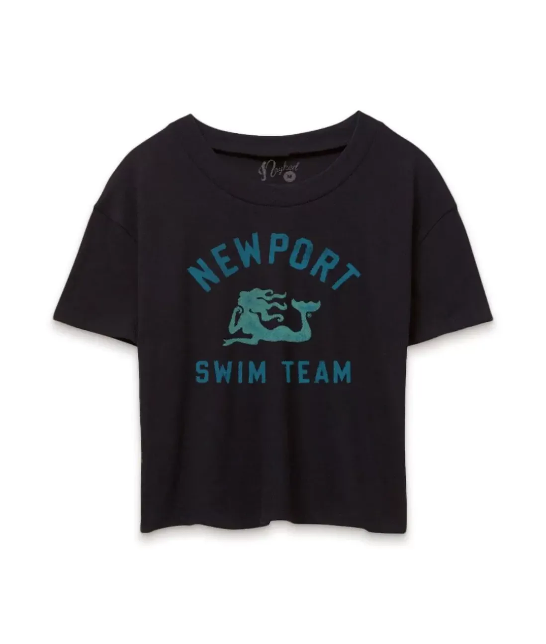 Women Nayked Apparel T-Shirts>Women'S Vintage Graphic Crop T-Shirt | Newport